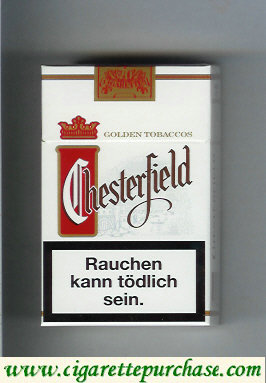 Chesterfield cigarettes full flavor Golden Tobaccos